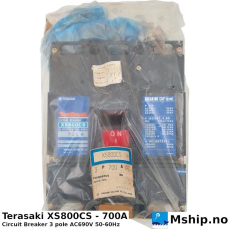 Terasaki XS800CS - 700A    https://mship.no