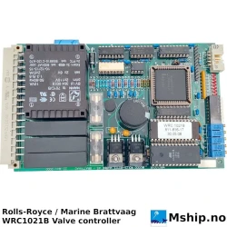 WRC1021B Valve controller — Manufacturer: Rolls-Royce marine, Model: WRC1021B Valve controller, Manufacturers part number: 63335, Alternative part number: 10189962 / 81161617, Arrangement number: Drawing No. 222-650, Serial number: NA27502