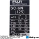 Fuji Magnetic Contactors SC-6N [125] 150A — Manufacturer: Fuji Electric, Model: SC-6N, Alternative part number: SC-6N [125], Amps: 150, Volt: 380~450, HZ: 50-60
