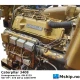 Caterpllar 3408 DITA Generator set — Manufacturer: Caterpillar, Model: 3408 DITA, Arrangement number: 4W-9129, Serial number: 78Z05790, Performance specification: 0T-7514, Year: 1998, HP: 507, kW: 378, RPM: 1800, Running Hours: 9393 hrs from PRAXIS engine room computer., Cylinder bore: 137 mm, Piston Stroke: 152,4 mm, Number of cylinders: 8, Displacement: 17,97 Liter, Cylinder configuration: V-engine, Rotation direction: CCW - Counter clockwise seen from aft, Fuel Type: Diesel, Class: Lloyd’s Register, Generator end type: Caterpillar SR-4 serial number 6DA04338 Arr 4W-9070, Amps: 1052 / 526, Volt: 240 / 480, HZ: 60, kVA: 437,5   (350 kW), cos φ: 0,8