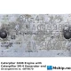 Caterpllar 3408 DITA Generator set — Manufacturer: Caterpillar, Model: 3408 DITA, Arrangement number: 4W-9129, Serial number: 78Z05790, Performance specification: 0T-7514, Year: 1998, HP: 507, kW: 378, RPM: 1800, Running Hours: 9393 hrs from PRAXIS engine room computer., Cylinder bore: 137 mm, Piston Stroke: 152,4 mm, Number of cylinders: 8, Displacement: 17,97 Liter, Cylinder configuration: V-engine, Rotation direction: CCW - Counter clockwise seen from aft, Fuel Type: Diesel, Class: Lloyd’s Register, Generator end type: Caterpillar SR-4 serial number 6DA04338 Arr 4W-9070, Amps: 1052 / 526, Volt: 240 / 480, HZ: 60, kVA: 437,5   (350 kW), cos φ: 0,8