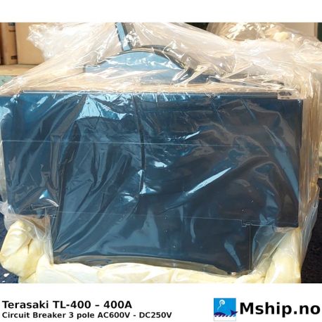 Terasaki TL-400 - 400A — Manufacturer: Terasaki, Model: TL-400, Serial number: 00138, Amps: 400, Volt: AC600  DC250, HZ: 50 / 60