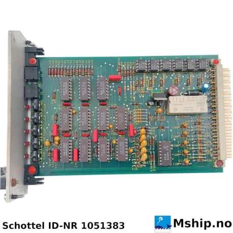 Schottel Warning unit ID-NR 1051383 — Manufacturer: Schottel, Model: 1051383, Manufacturers part number: 1051383, Alternative part number: EL-0387-01/03 / 88330