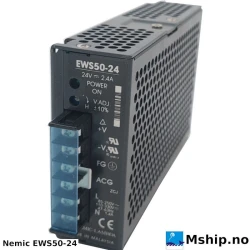 Nemic EWS50-24 — Manufacturer: Nemic, Model: EWS50-24, Manufacturers part number: EWS-50-24, Serial number: ANQ-819K03-0227-P377