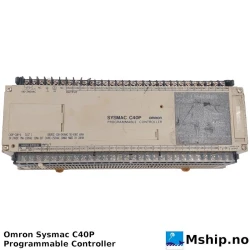 Omron Sysmac C40P Programmable Controller — Manufacturer: Omron Sysmac, Model: C40P