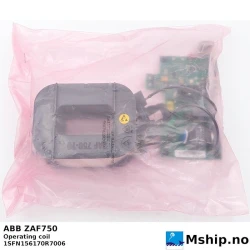 ABB ZAF750 Operating coil 1SFN156170R7006 — Manufacturer: ABB, Model: ZAF750, Manufacturers part number: 1SFN156170R7006, Volt: 100-250, HZ: 50/60