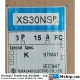 Terasaki TemBreak XS30NS - 15A — Manufacturer: Terasaki, Model: TemBreak, Alternative part number: XS30NS, Serial number: 97M41, Amps: 15
