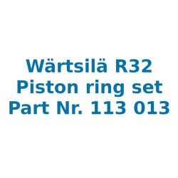 113 013 OEM Pistonring set for Wartsila 32    https://mship.no