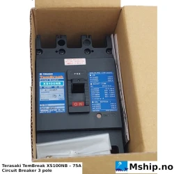 Terasaki TemBreak XS100NB – 75A — Manufacturer: Terasaki, Model: TemBreak, Alternative part number: XS100NB, Serial number: 96401, Amps: 75