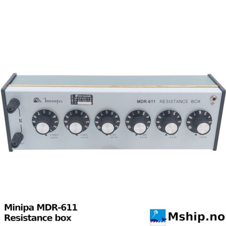 Minipa MDR-611 Resistance box    https://mship.no