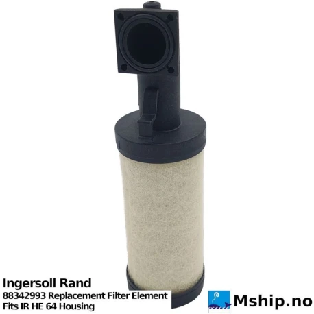 Ingersoll Rand 88342993 Replacement Filter Element — Manufacturer: Ingersoll Rand, Model: Replacement Filter Element, Manufacturers part number: 88342993