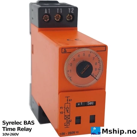 Syrelec BAS Time Relay — Manufacturer: Syrelec, Model: BAS