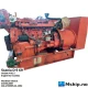 Scania DS 9 69 Genset — Manufacturer: Scania, Model: DS 9 69, Alternative part number: DS969 M01S, Arrangement number: M 01 S, Serial number: 5113341, RPM: 1500 / 1800, Cylinder bore: 115 mm, Piston Stroke: 144 mm, Number of cylinders: 6, Displacement: 8,974 Liter, Cylinder configuration: In line, Rotation direction: CCW - Counter clockwise seen from aft, Fuel Type: Diesel, Weight: Generator weight 621 kg., Generator end type:  Marathon Electric MAGNAMAX D431RSL4007 WA-GT00985-01-10-94, Volt: 230 / 480, HZ: 50 @ 1500 rpm / 60 @ 1800 RPM, cos φ: 0,8