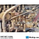 DAF DKT 1160 A — Manufacturer: DAF, Model: DKT 1160 A, Serial number: H-22455, HP: 288, kW: 212, RPM: 2200, Cylinder bore: 130 mm, Piston Stroke: 146 mm, Number of cylinders: 6, Displacement: 11,63 Liter, Cylinder configuration: In line, Rotation direction: CCW - Counter clockwise seen from aft, Fuel Type: Diesel