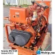 Scania DS 9 69 Genset — Manufacturer: Scania, Model: DS 9 69, Alternative part number: DS969 M01S, Arrangement number: M 01 S, Serial number: 5113341, RPM: 1500 / 1800, Cylinder bore: 115 mm, Piston Stroke: 144 mm, Number of cylinders: 6, Displacement: 8,974 Liter, Cylinder configuration: In line, Rotation direction: CCW - Counter clockwise seen from aft, Fuel Type: Diesel, Weight: Generator weight 621 kg., Generator end type:  Marathon Electric MAGNAMAX D431RSL4007 WA-GT00985-01-10-94, Volt: 230 / 480, HZ: 50 @ 1500 rpm / 60 @ 1800 RPM, cos φ: 0,8