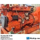 Scania DS 9 69 Genset — Manufacturer: Scania, Model: DS 9 69, Alternative part number: DS969 M01S, Arrangement number: M 01 S, Serial number: 5113341, RPM: 1500 / 1800, Cylinder bore: 115 mm, Piston Stroke: 144 mm, Number of cylinders: 6, Displacement: 8,974 Liter, Cylinder configuration: In line, Rotation direction: CCW - Counter clockwise seen from aft, Fuel Type: Diesel, Weight: Generator weight 621 kg., Generator end type:  Marathon Electric MAGNAMAX D431RSL4007 WA-GT00985-01-10-94, Volt: 230 / 480, HZ: 50 @ 1500 rpm / 60 @ 1800 RPM, cos φ: 0,8
