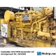 Caterpillar 3512 DITA Generator set — Manufacturer: Caterpillar, Model: 3512 DITA, Alternative part number: 165145-3, Arrangement number: 2W-8405, Serial number: 24Z08568, Year: 1998, HP: 1508 @ 1800 rpm, kW: 1125 @ 1800 rpm, RPM: 1500 / 1800, Cylinder bore: 170 mm, Piston Stroke: 190 mm, Number of cylinders: 12, Displacement: 51,76 Liter, Cylinder configuration: V-engine, Rotation direction: CW - Clockwise seen from aft, Fuel Type: Diesel, Class: Lloyd’s Register, Generator end type: LSA 50 M6 4P, Volt: 440, HZ: 60, kVA: 1200, cos φ: 0,8