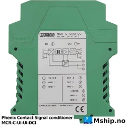 Phenix Contact Signal conditioner MCR-C-UI-UI-DCI — Manufacturer: Phenix Contact, Model: MCR-C-UI-UI-DCI, Manufacturers part number: 2810913, Alternative part number: Art.-Nr.: 28 10 91 3