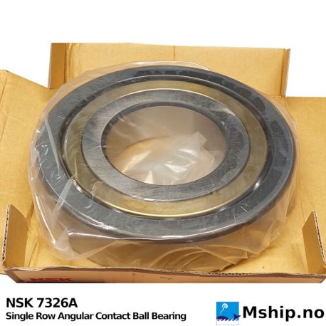 NSK 7326A Single Row Angular Contact Ball Bearing    https://mship.no