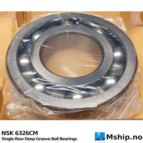 NSK 6326CM Single-Row Deep Groove Ball Bearings    https://mship.no