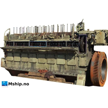 Mak 8 M 453 AK — Manufacturer: MaK, Model: 8 M 453 AK, Other: For spare parts - only engine block and crank shaft remaining.