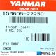 Yanmar N280 piston ring 153505-22230 — Manufacturer: Yanmar, Model: N280, Manufacturers part number: 153505-22230, Alternative part number: 15350522230, Cylinder bore: 280 mm