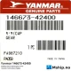 Yanmar 146673-42400 Cooling water pump gear — Manufacturer: Yanmar, Model: N180 series, Cooling water pump gear, Manufacturers part number: 146673-42400, Alternative part number: 14667342400