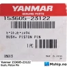 Yanmar 153605-23122 Bush, Piston Pin — Manufacturer: Yanmar, Model: Bush, Piston Pin, Manufacturers part number: 153605-23122, Alternative part number: 15360523122