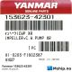 Yanmar 153623-42301 Impeller, CW pump XR    https://mship.no