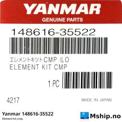 Yanmar 148616-35522 Element kit cmp.    https://mship.no