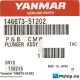 Yanmar 146673-51202 P&B cmp Plunger assy N18 — Manufacturer: Yanmar, Model: P&B cmp Plunger assy N18, Manufacturers part number: 146673-51202, Alternative part number: 14667351202