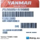 Yanmar 753605-11660 Rocker Assy, Exhust — Manufacturer: Yanmar, Model: Rocker Assy, Exhust, Manufacturers part number: 753605-11660, Alternative part number: 75360511660