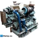 Mitsubishi S6B MPTA — Manufacturer: Mitsubishi, Model: S6B MPTA, Serial number: 25550, Year: 1989, HP: 310, RPM: 1500, Running Hours: 53445, Other: Generator engine.
