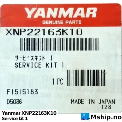 Yanmar XNP22163K10 Service kit 1 — Manufacturer: Yanmar, Model: Service kit 1 RH-163, Manufacturers part number: XNP22163K10, Alternative part number: XNP22163K10