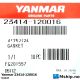 Yanmar 23414-120016 Gasket — Manufacturer: Yanmar, Model: Gasket, Manufacturers part number: 23414-120016, Alternative part number: 23414120016