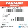Yanmar 23414-120016 Gasket — Manufacturer: Yanmar, Model: Gasket, Manufacturers part number: 23414-120016, Alternative part number: 23414120016