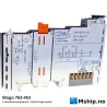 Wago 763-453 4-channelanaloginput 0…20mA Single-ended — Manufacturer: Wago, Model: 4-channelanaloginput;0…20mA;Single-ended, Manufacturers part number: 763-453, Alternative part number: 763453, Volt: 24V DC