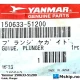 Yanmar 150633-51200 Guide, Plunger — Manufacturer: Yanmar, Model: Guide, Plunger, Manufacturers part number: 150633-51200, Alternative part number: 15063351200
