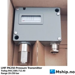 LMF PK250 Pressure Transmitter — Manufacturer: trafag / LMF, Model: PK250, Manufacturers part number: 944.2385.712.40, Alternative part number: 944238571240
