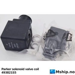 Parker solenoid valve coil 493821S5 — Manufacturer: Parker, Model: 493821S5, Manufacturers part number: DZ06S5, Alternative part number: 483510S5F, Volt: 120V 60 Hz  /  110-115V 50 Hz