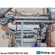 MWM TBD 234 V08 — Manufacturer: MWM, Model: TBD234V08, Serial number: 234.08.02235, RPM: 1500 / 1800 / 1925, Running Hours: Reported to have only 180 running hours, but no hour meter present to confirm., Cylinder bore: 128 mm, Piston Stroke: 140 mm, Number of cylinders: 6, Displacement: 10,8 Liter, Cylinder configuration: 60° V, Rotation direction: CCW - Counter clockwise seen from aft, Fuel Type: Diesel
