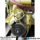 Pay & Brinck PB250 — Manufacturer: Pay & Brinck, Model: PB250, Manufacturers part number: 2207, Year: 1985, Gear type: Non Reversing Gearbox  CPP  - to be used with controllable pitch propeller, Gear ratio: 5.0:1, Remarks: From CAT 3412
SAE 0   (SAE 1 with adapter)