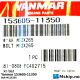 Yanmar 153605-11350 Bolt M12X265 — Manufacturer: Yanmar, Model: Bolt M12X265, Manufacturers part number: 153605-11350, Alternative part number: 15360511350