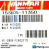 Yanmar 153605-11350 Bolt M12X265 — Manufacturer: Yanmar, Model: Bolt M12X265, Manufacturers part number: 153605-11350, Alternative part number: 15360511350