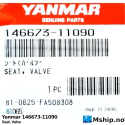 Yanmar 146673-11090 Seat, Valve — Manufacturer: Yanmar, Model: Seat, Valve, Manufacturers part number: 146673-11090, Alternative part number: 14667311090