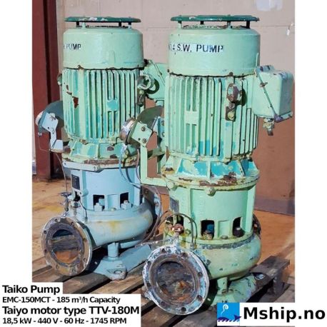Taiko Pump EMC-150MCT    https://mship.no