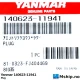 Yanmar 140623-11941 Plug — Manufacturer: Yanmar, Model: Plug, Manufacturers part number: 140623-11941, Alternative part number: 14062311941