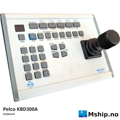 Pelco KBD300A  Keyboard — Manufacturer: PELCO, Model: KBD300A, Performance specification: New keyboard - without box, Volt: 2v Volt AC and DC