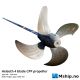 Kumera Helseth Type 4H 4 blade CPP propeller 1700 mm  https://mship.no