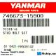 Yanmar 746673-15900 STUD BOLT SET — Manufacturer: Yanmar, Model: STUD BOLT SET, Manufacturers part number: 746673-15900, Alternative part number: 74667315900